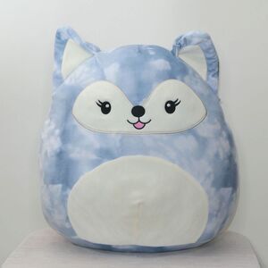 Squishmallows Faldette 16" Blue Artic Fox Stuffed Animal Plush Doll Kellytoy